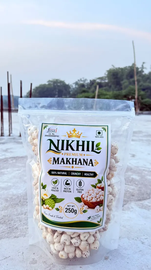 Nikhil Premium Makhana 250g pack