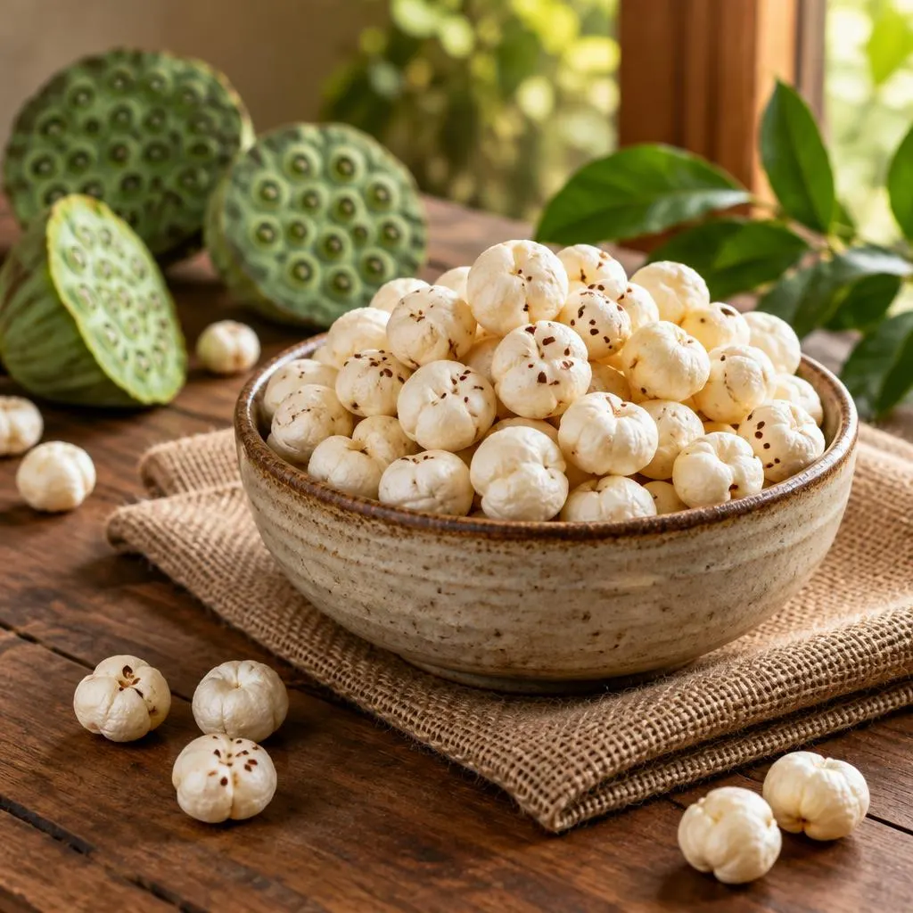 Bowl of premium makhana